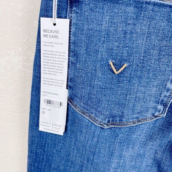 Hudson Mid Rise Ankle Skinny Natalie Jeans Blue Size 28 - Picture 6 of 10